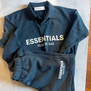 Essentials set for kids , top size 6/7 shorts size 8